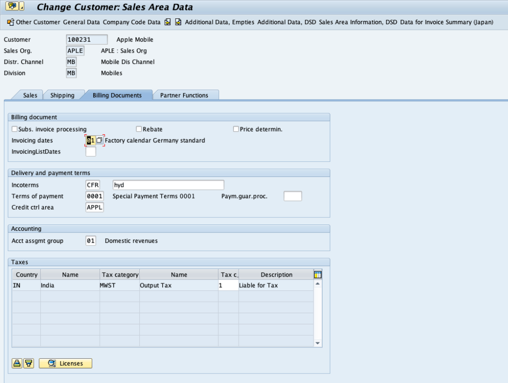 How to maintain Terms of Payment in SAP
